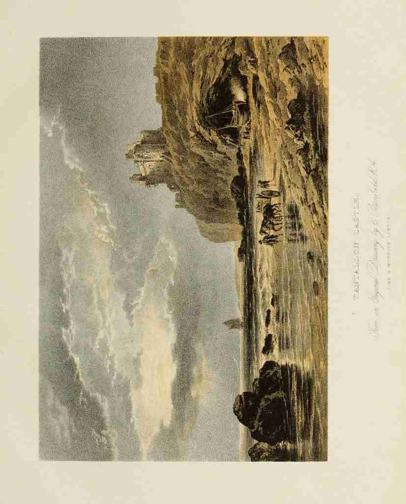 Stanfield Clarkson 1793 1867 Scotland 1840 Tantallon Castle A4 Photo Print