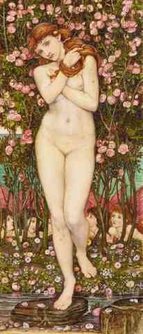 Stanhope John Roddam Spencer Nymph A4 Photo Print
