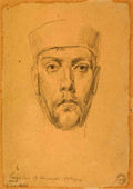 Stanislaw Wyspianski autoportret 1890 2 A4 Photo Print