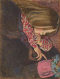 Stanislaw Wyspianski dziewczynka z wazonem z kwiatami 1902 A4 Photo Print