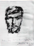 Stanislaw Wyspianski stanis aw wyspia ski autoportret 1890 Art A4 Photo Print