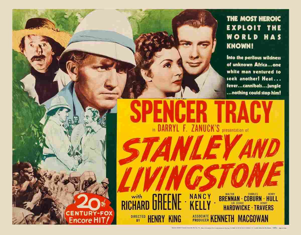 Stanley and Livingstone 02  film star poster A4 Photo Print