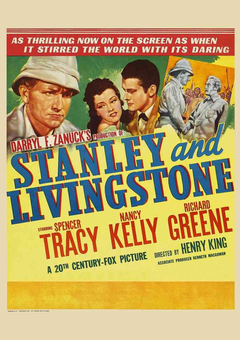 Stanley and Livingstone 07 Film A4 Photo Print