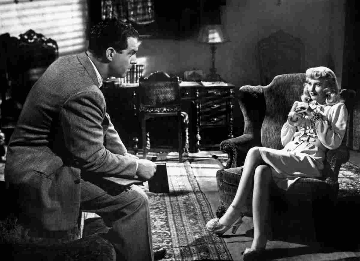 Stanwyck Barbara Double Indemnity z3 film star poster A4 Photo Print