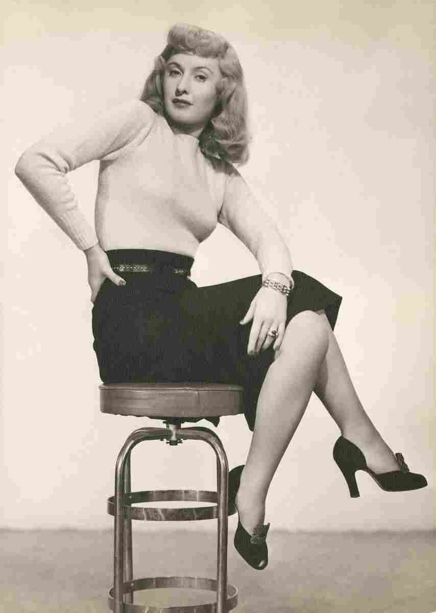 Stanwyck Barbara Double Indemnity z4S film star poster A4 Photo Print