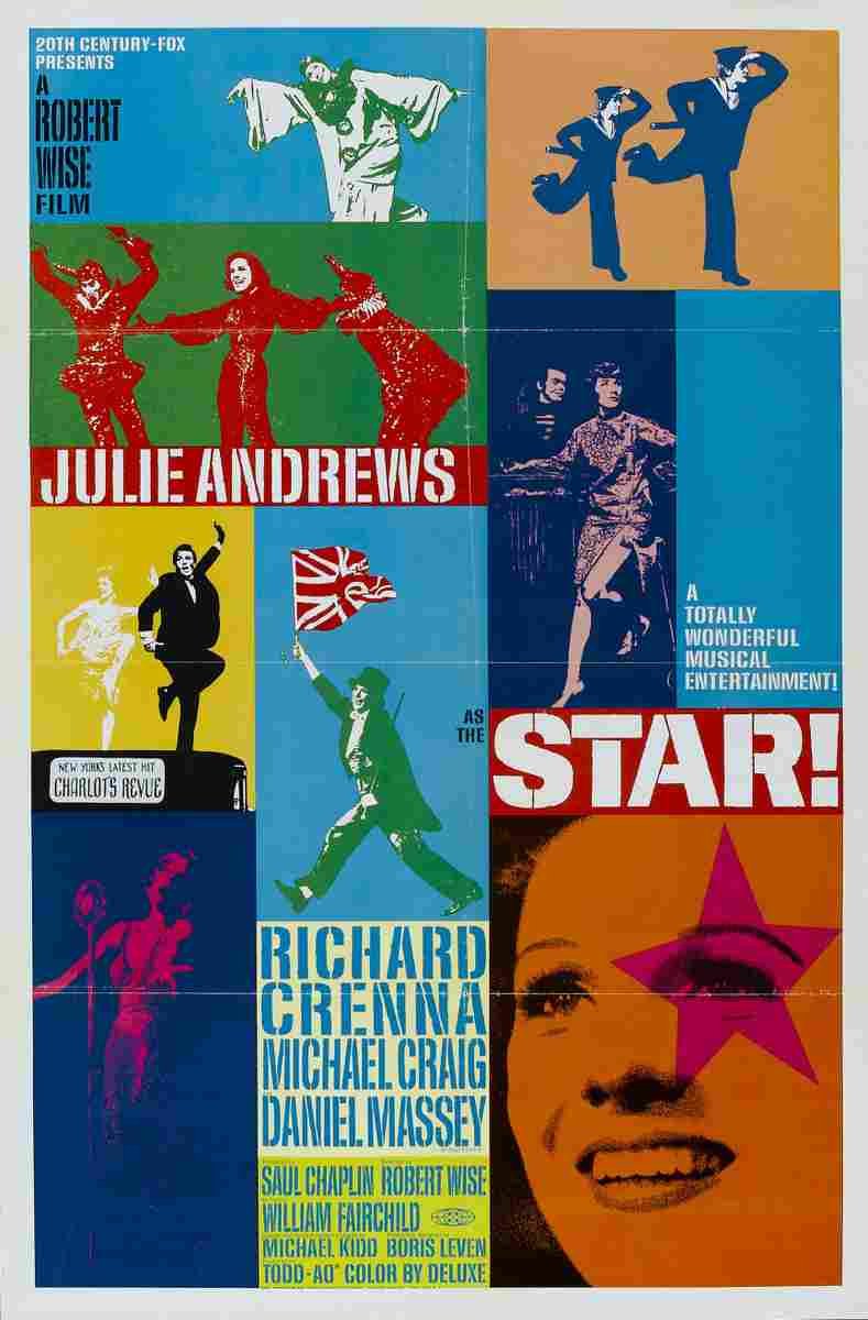 Star 01  film star poster A4 Photo Print