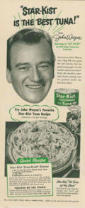 Star Kist Tuna 2 1950s Vintage Retro Advert Poster