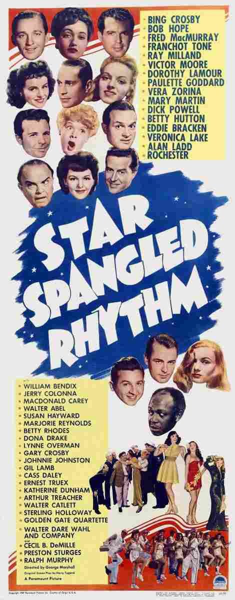 Star Spangled Rhythm 01  film star poster A4 Photo Print
