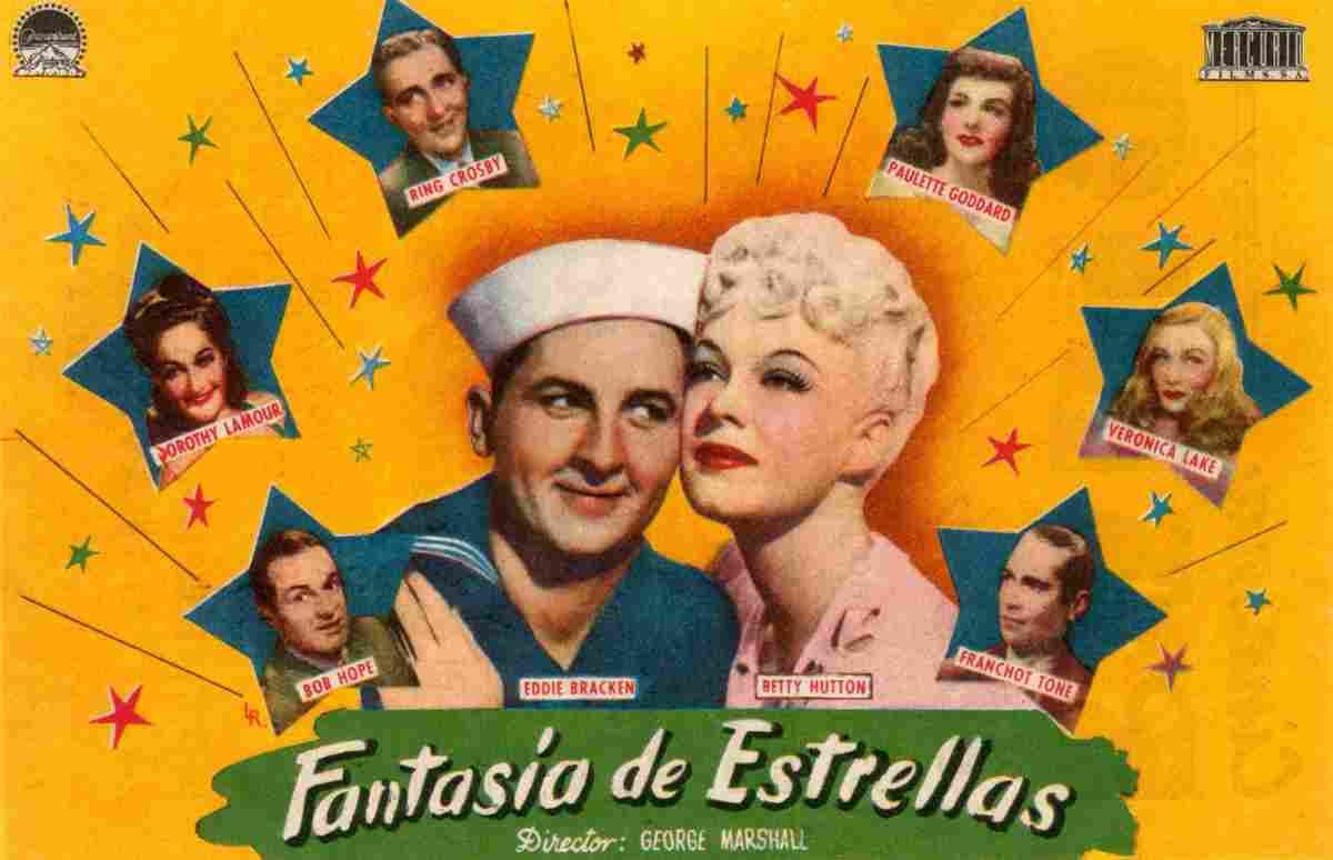Star Spangled Rhythm 02  film star poster A4 Photo Print