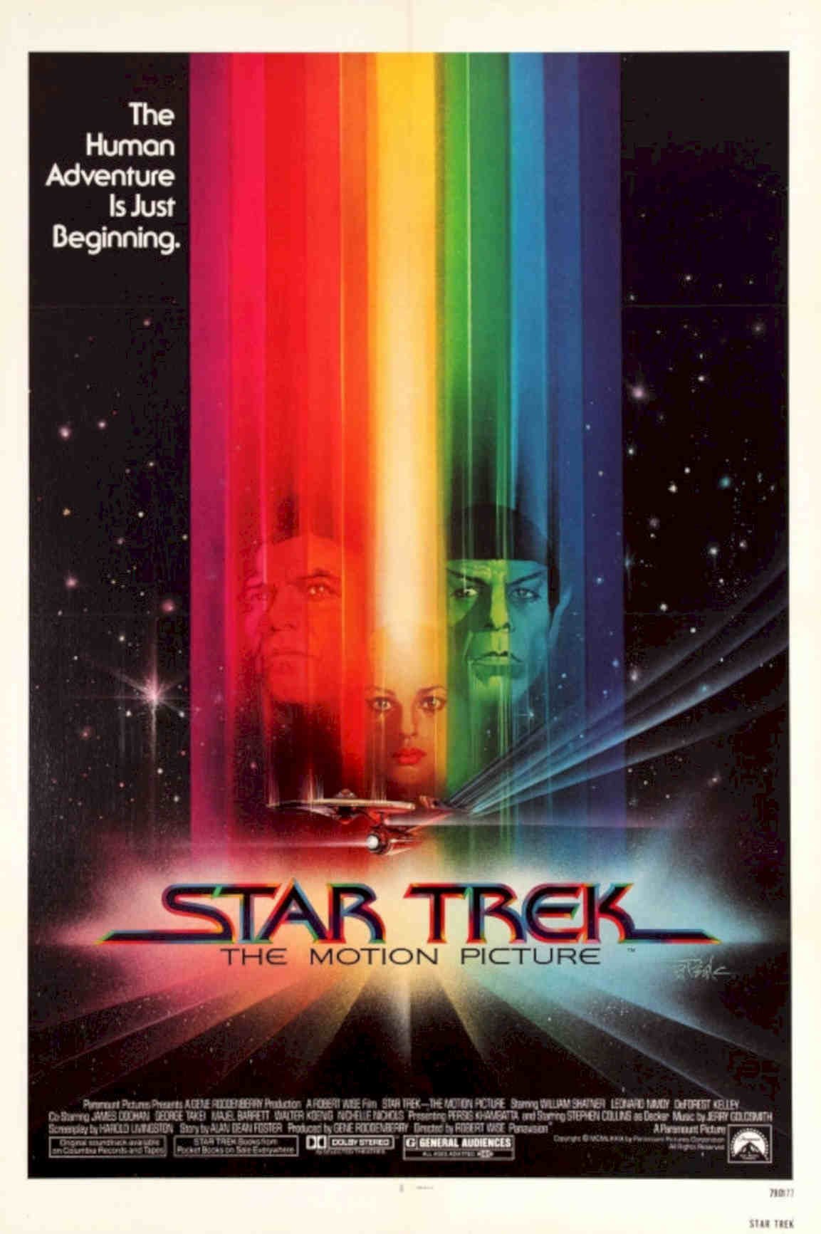 Star Trek Motion Vintage Retro Advert Poster A4 Photo Print