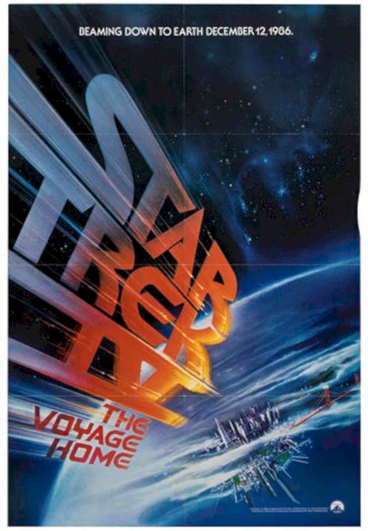 Star Trek Voyage Vintage Retro Advert Poster A4 Photo Print