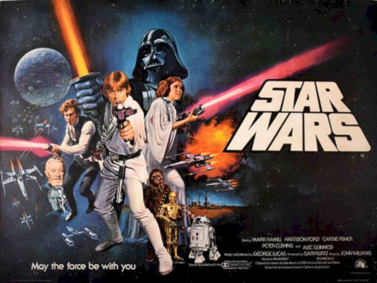 Star Wars Darth Vintage Retro Advert Poster A4 Photo Print 2