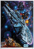 Star Wars Millennium Vintage Retro Advert Poster A4 Photo Print