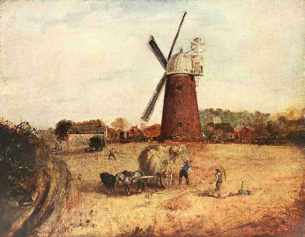 Stark James 1794 1859 40 1914 Harvest scene A4 Photo Print