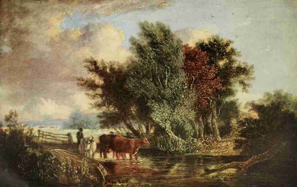 Stark James 1794 1859 62 1922 Landscape with Cattle A4 Photo Print