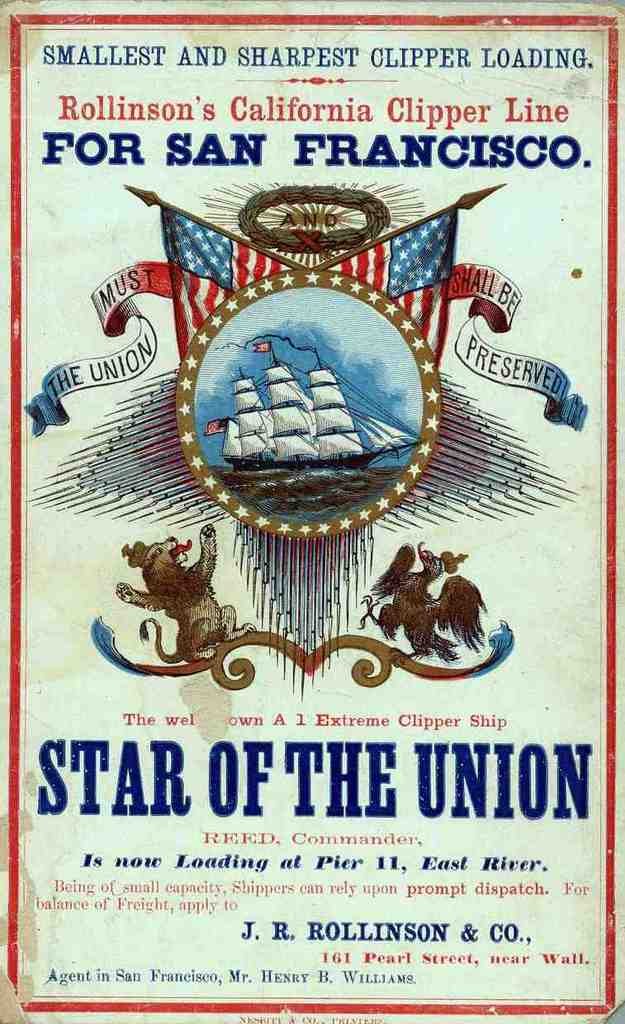 Starof Union Clipper Advert Vintage A4 Photo Print