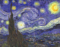 Starry Night Van Gogh A4 Photo Print
