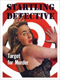 Startling Detective Magazine Cover 1950s Vintage Retro Advert Poster A4 Photo P