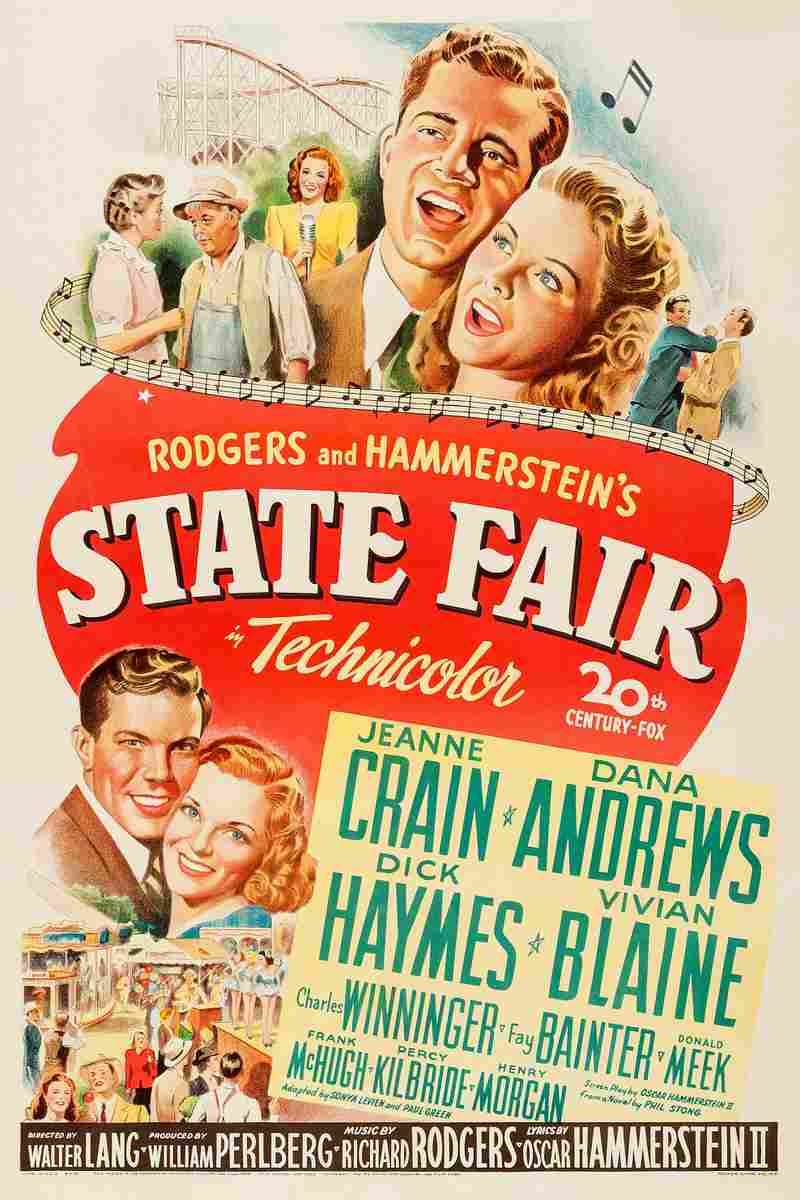 State Fair 1945 01  film star poster A4 Photo Print