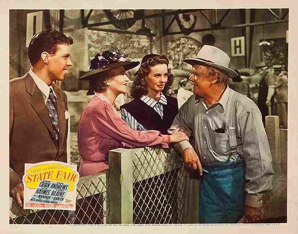 State Fair 1945 07  film star poster A4 Photo Print