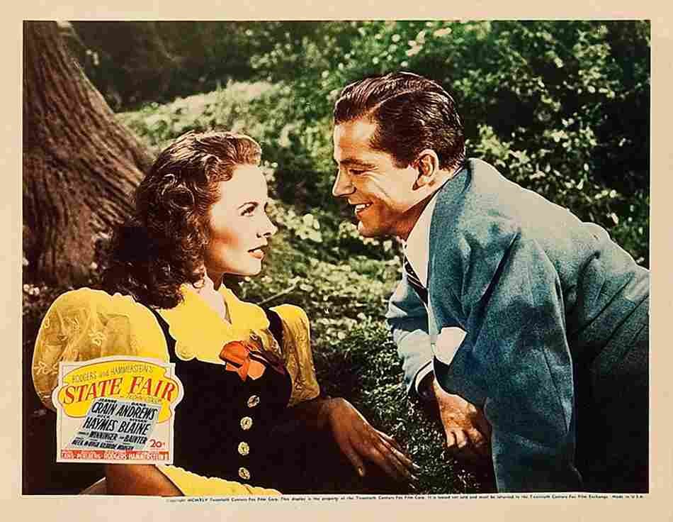 State Fair 1945 08  film star poster A4 Photo Print