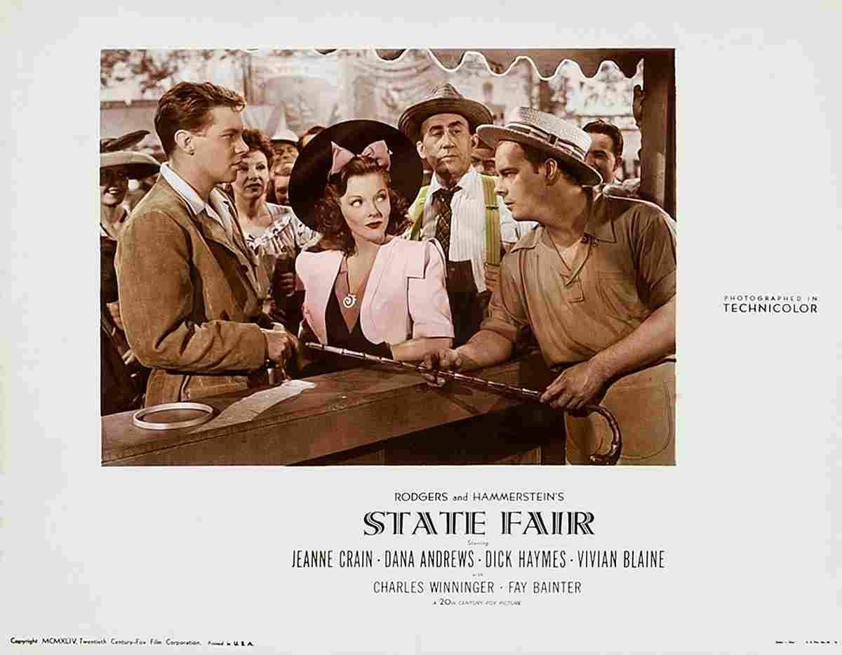 State Fair 1945 11  film star poster A4 Photo Print