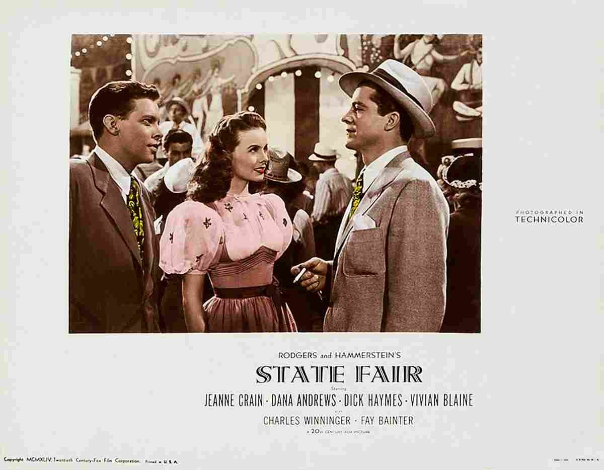 State Fair 1945 15  film star poster A4 Photo Print