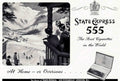 Stateexpress555 Mountain Vintage Retro Advert Poster A4 Photo Print