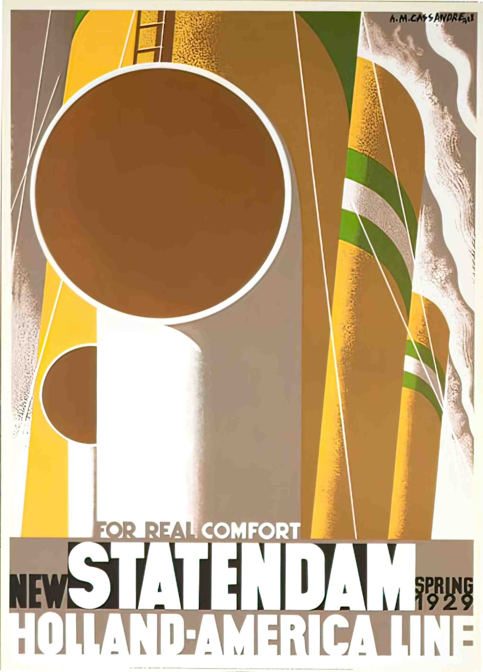 Statendam Advert A4 Photo Print