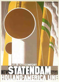 Statendam Vintage Advert A4 Photo Print