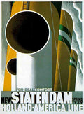 Statendam Vintage A4 Photo Print