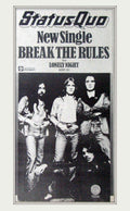 Status Quo Break Vintage Retro Advert Poster A4 Photo Print