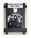 Stay Out Life Vintage Retro Advert Poster A4 Photo Print