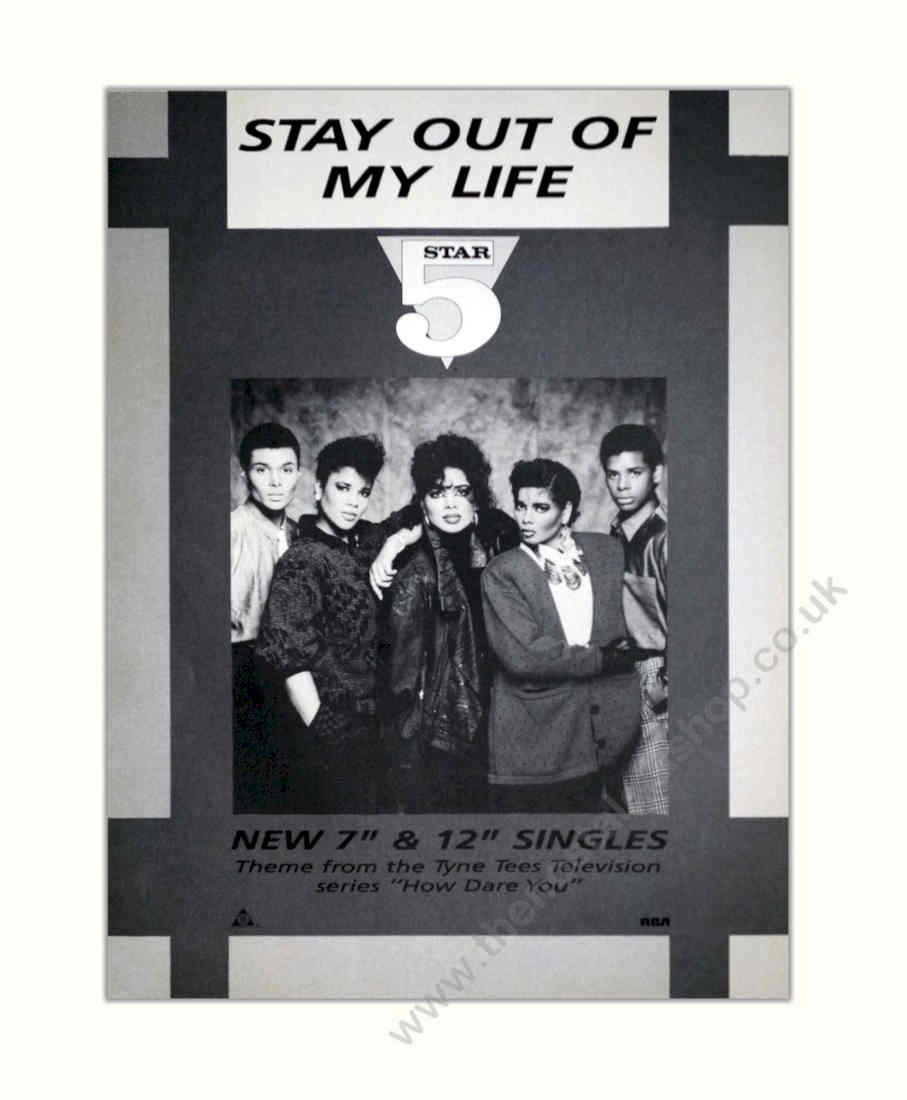 Stay Out Life Vintage Retro Advert Poster A4 Photo Print