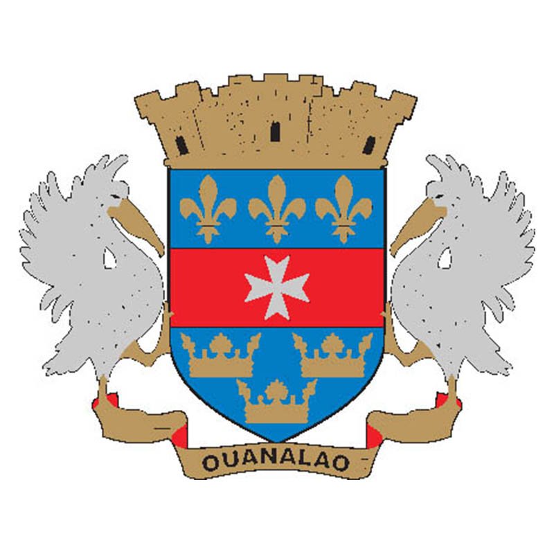 Stbarthelemy Island Coat Of Arms N3642 A4 Photo Print