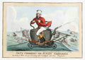 Steam Carriages 1829 Cartoon Joke 001 Vintage A4 Photo Print