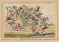 Steam Coach Explosion GB Cartoon Vintage Retro Advert Poster