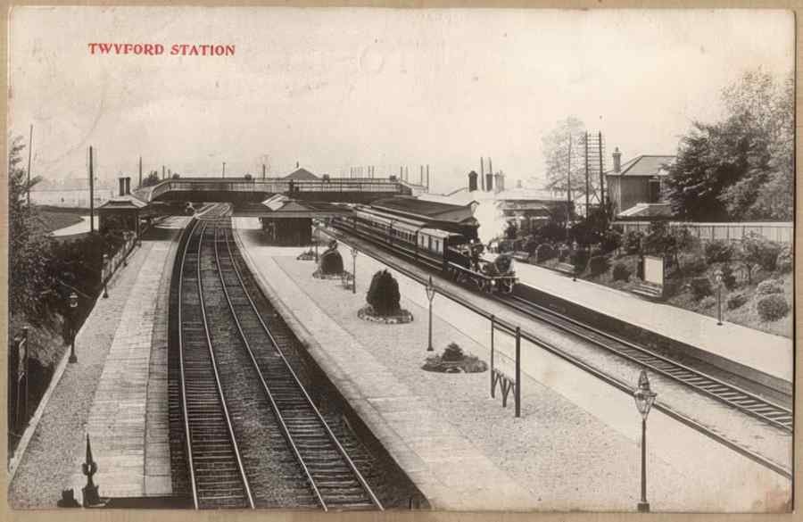 Steam Train Station Ebk14242 Vintage A4 Photo Print