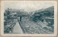 Steam Train Station Ebu14243 Vintage A4 Photo Print