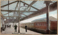 Steam Train Station Ech14212 Vintage A4 Photo Print
