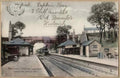 Steam Train Station Ech14215 Vintage A4 Photo Print