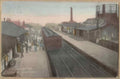 Steam Train Station Ech14216 Vintage A4 Photo Print