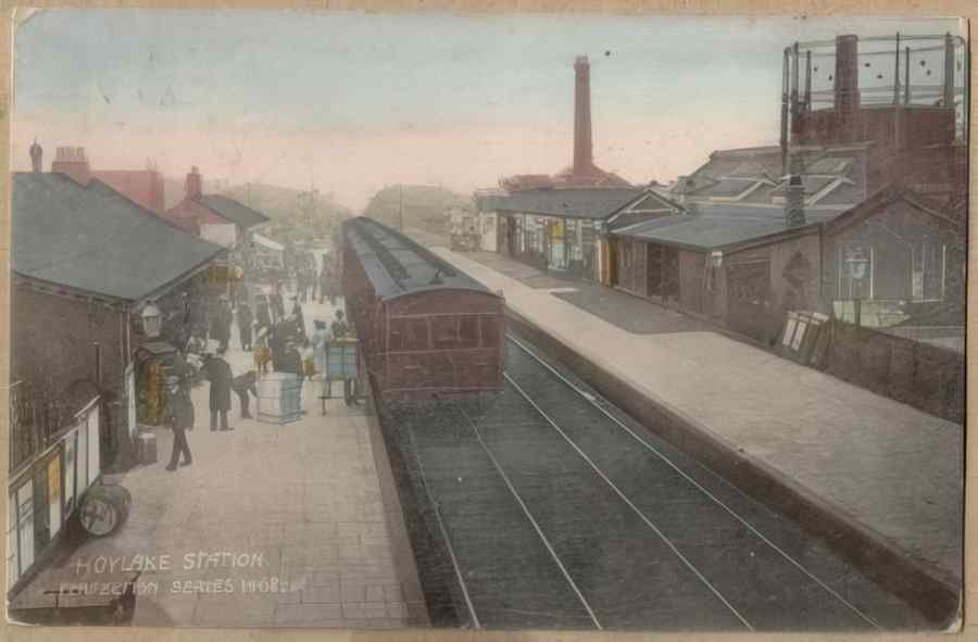 Steam Train Station Ech14216 Vintage A4 Photo Print