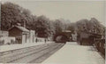 Steam Train Station Echz0000 Vintage A4 Photo Print