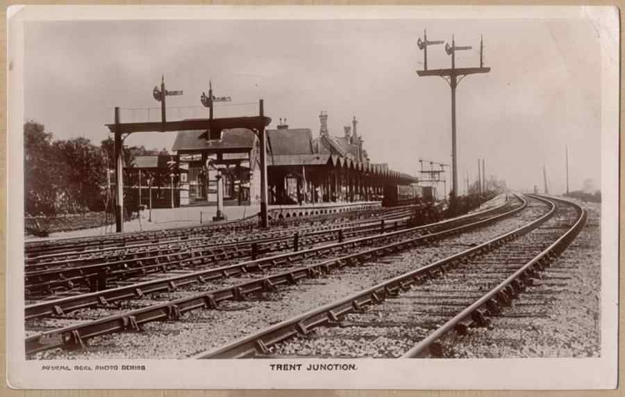 Steam Train Station Edb14255 Vintage A4 Photo Print