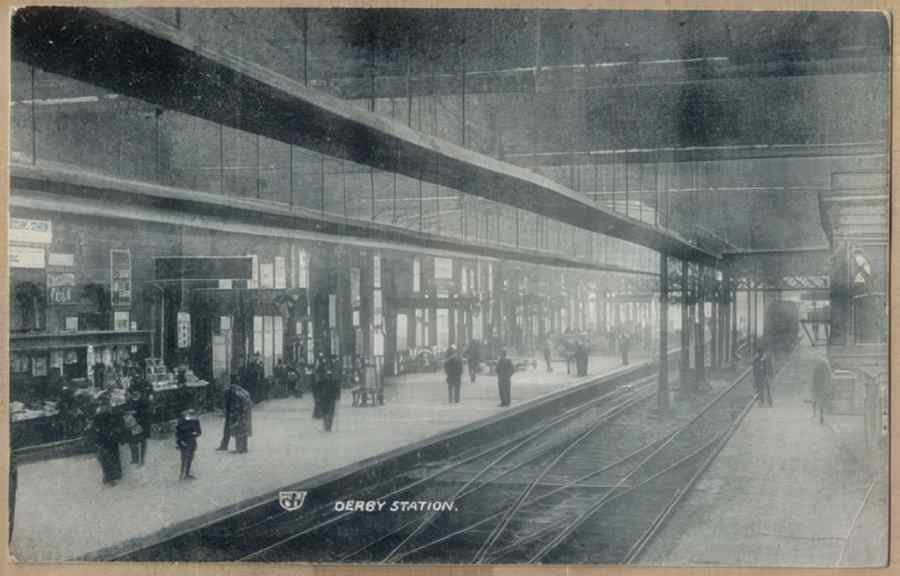 Steam Train Station Edb15239 Vintage A4 Photo Print