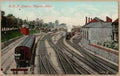 Steam Train Station Edv14225 Vintage A4 Photo Print