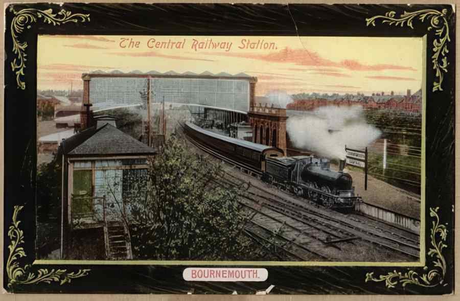 Steam Train Station Eha14253 Vintage A4 Photo Print