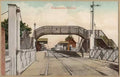 Steam Train Station Ehu18104 Vintage A4 Photo Print