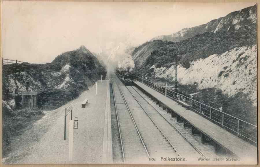 Steam Train Station Eke18211 Vintage A4 Photo Print